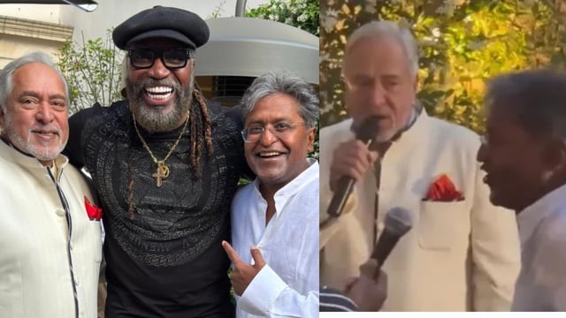 Lalit Modi, Vijay Mallya Belt Out Sinatra at Glam London Party