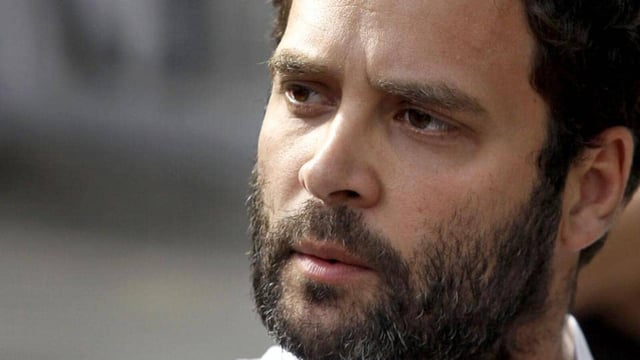 The complaint alleged that Rahul Gandhi had made false and defamatory statements during his 2023 London speech, including a claim that Savarkar had written about enjoying assaulting a Muslim man in his book. (HT FILE)