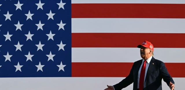 Donald Trump à Des Moines, dans l'Iowa, le 3 juillet 2025