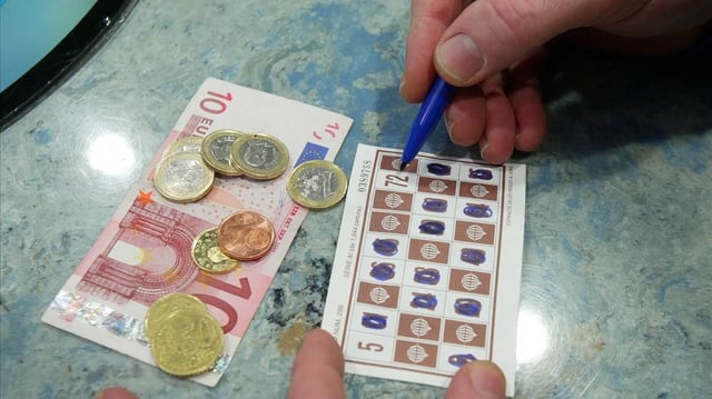 Partida de bingo en un casino de Barcelona.
