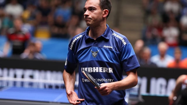 Ein enttäuschter Hugo Calderano 