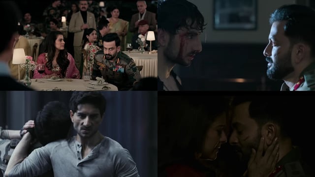 Kajol, Prithviraj Sukumaran and Ibrahim Ali Khan in Sarzameen trailer
