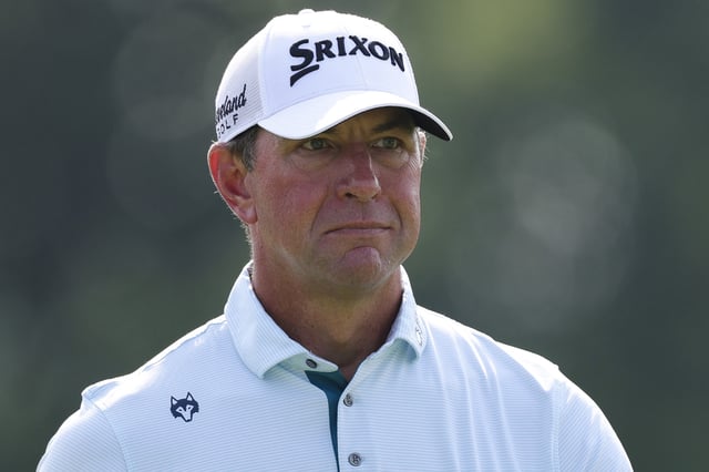 OAKMONT, PENNSYLVANIA - JUNE 12: Lucas Glover of the United States walks off the 16th tee during the first round of the 125th U.S. OPEN at Oakmont Country Club on June 12, 2025 in Oakmont, Pennsylvania. (Photo by Andrew Redington/Getty Images)