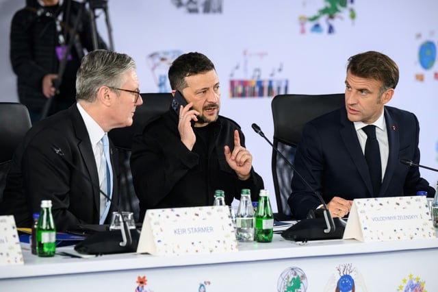France and the UK are talking the lead in Europe on Ukraine