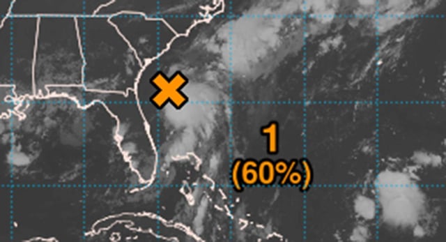 The tropical outlook as of 8 a.m. Friday, July 4, 2025. (NHC)
