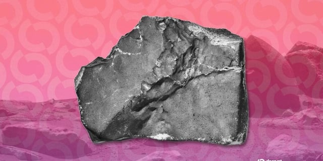 Sotheby's mars bitcoin cryptocurrency Auction NWA 16788 Meteorites Northwest Africa 16788