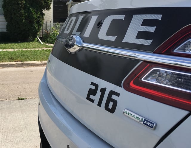 A Winnipeg Police Service cruiser.