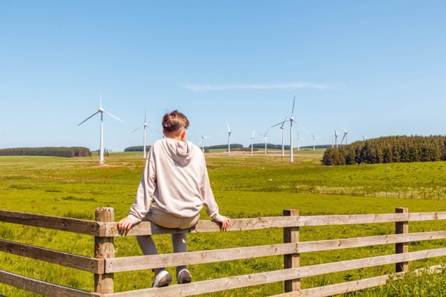 Detached homes can install a single turbine in their gardens without planning permission (Photo: Olga Dobrovolska/Getty)