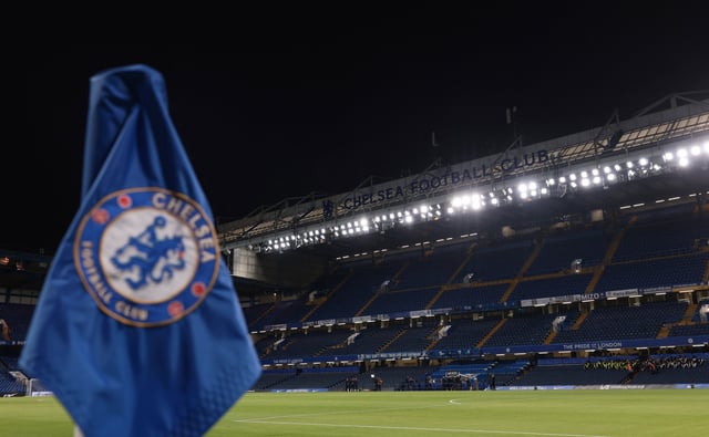 Soccer Football - Premier League - Chelsea v Brentford - Stamford Bridge, London, Britain - December 15, 2024 General view of a corner flag inside the stadium before the match REUTERS/Hannah Mckay/File Photo