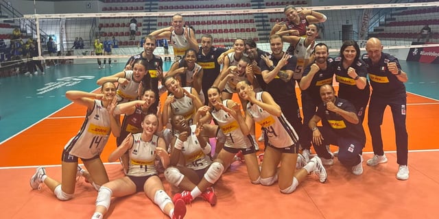 Europei U.16 F: l'Italia batte la Francia in quattro set