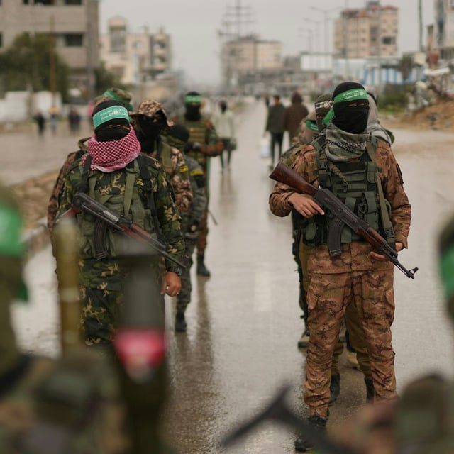 Hamas-Kämpfer im Gazastreifen