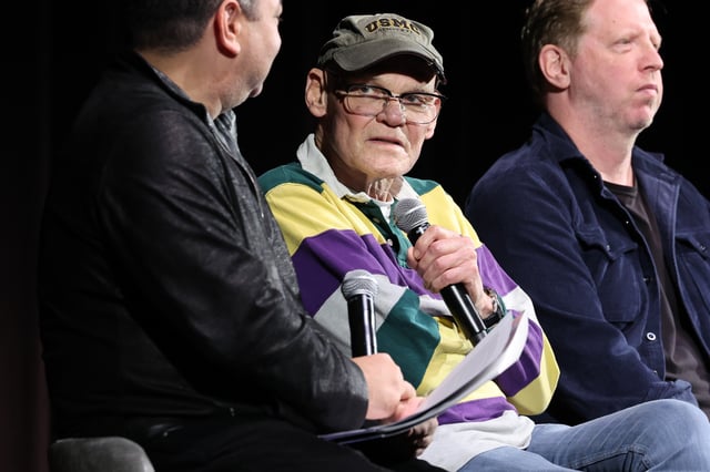 James Carville speaks during the 27th SCAD Savannah Film Festival on October 31, 2024 in Savannah, Georgia.