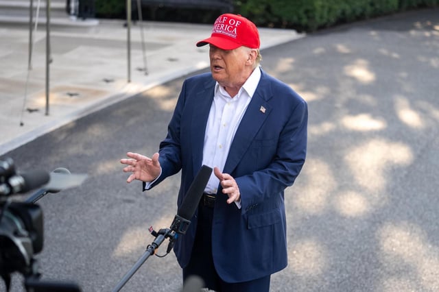 Donald Trump, presidente de Estados Unidos.