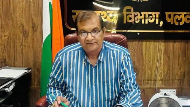 Palwal CMO Jai Bhagwan Jatain. (HT Photo)