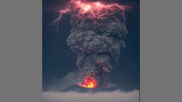 ​Japan's Shinmoedake volcano erupts for first time since 2018 (Image:X)​