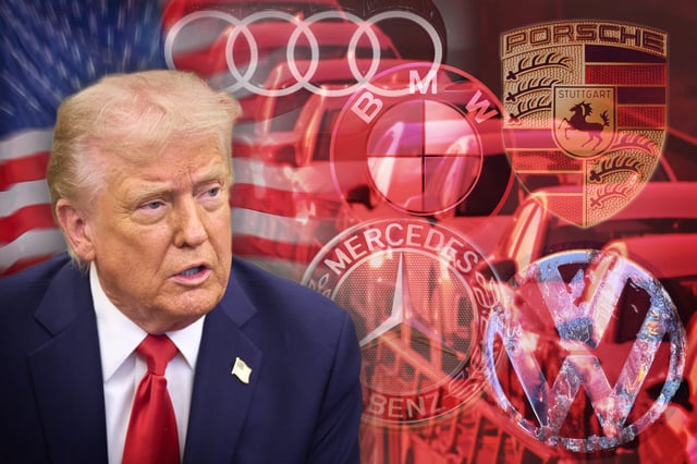 Deutsche Autobauer wie BMW oder Mercedes-Benz fürchten die Strafzölle von US-Präsident Donald Trump (Symbolbild).