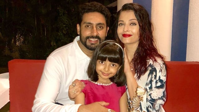 Abhishek Bachchan credits Aishwarya Rai for Aaradhya's upbringing.