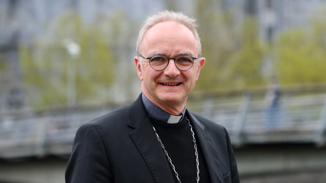 L’évêque de Chambéry, Monseigneur Thibault Verny.