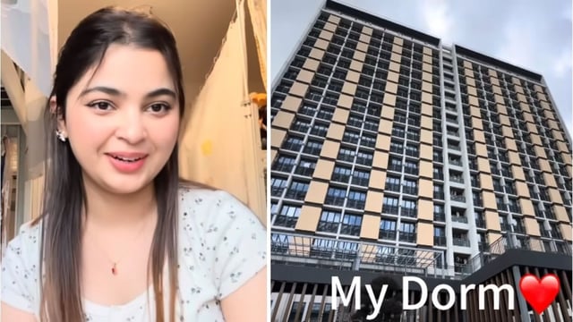 Indian student in China shares hostel vlog, Internet says it feels like a C-drama