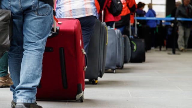 airport luggage istock