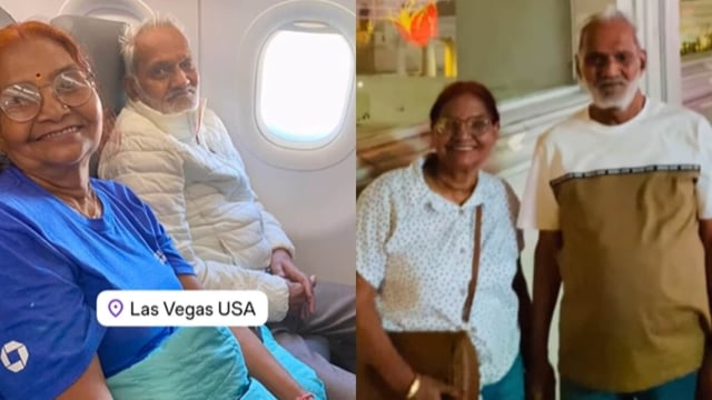 A heartfelt Instagram video showed an Indian techie taking his parents on a Vegas trip.
