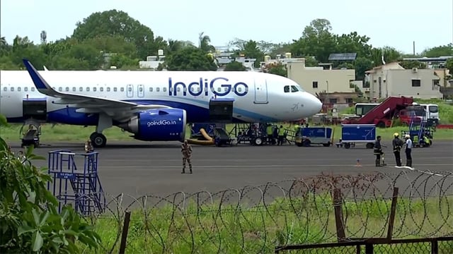 A Pune-bound IndiGo flight from Delhi was delayed after the pilot fell ill before takeoff.