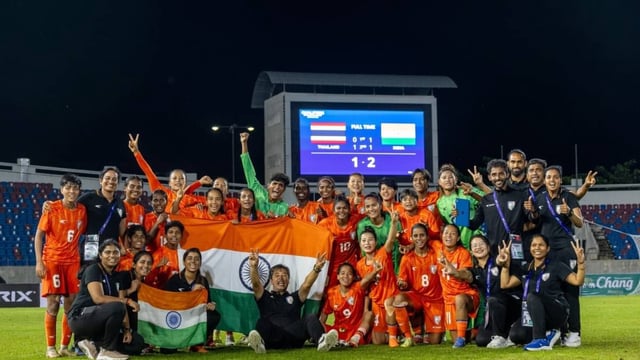 India qualify for AFC Women's Asian Cup for the first time | Image: AIFF