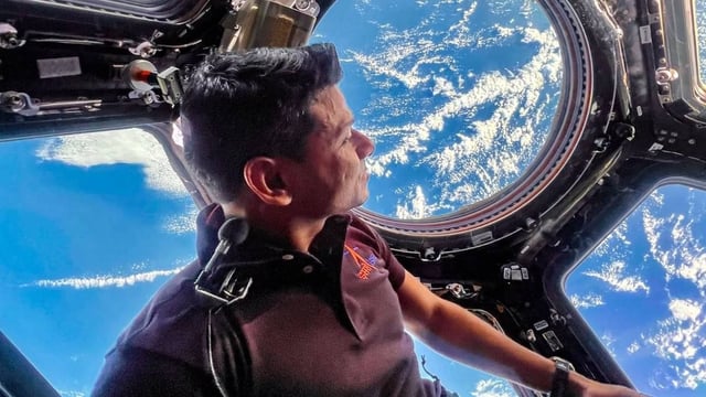 Shubhanshu Shukla, International Space Station | Image: Instagram / kamnashubha