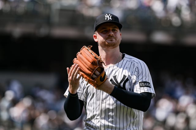 Clarke Schmidt during a game in June.