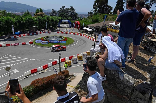 Las imágenes del último tramo del Rallye Rías Baixas