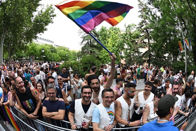 La marcha del Orgullo en Madrid, en imágenes.