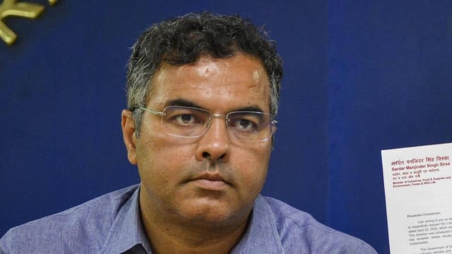 Delhi cabinet minister Parvesh Singh Verma, who is the DJB chairperson, now has the power to sanction projects up to ₹50 crore (PTI)