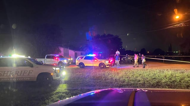 A North Texas police officer is recovering after being shot the night of July 4 outside an Immigration and Customs Enforcement detention facility in Johnson County, Texas, officials say.