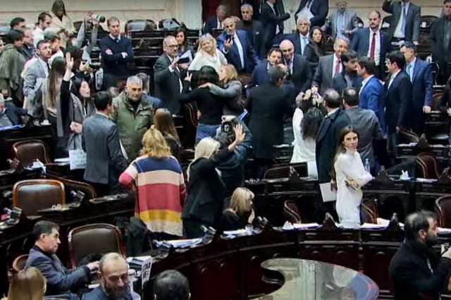 Discusión en la Cámara de Diputados