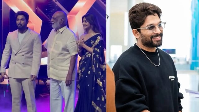 Allu Arjun, Sreeleela, Dil Raju, Others Arrive At NATS 2025; Pushpa Actor Seeks Blessings From First Director K Raghavendra Rao