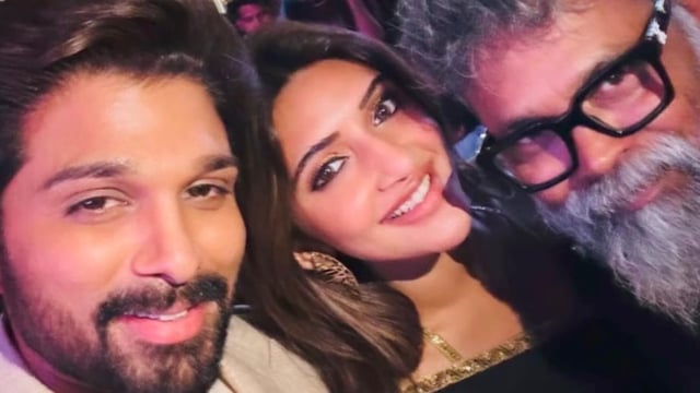 Pushpa 2 Reunion: Kissik Girl Sreeleela Drops Sweet Selfie With Allu Arjun, Director Sukumar At NATS 2025