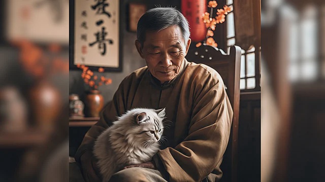 Chinese Man Plans To Leave His Inheritance To Anyone Who Is Willing To Take Care Of His Beloved Cat