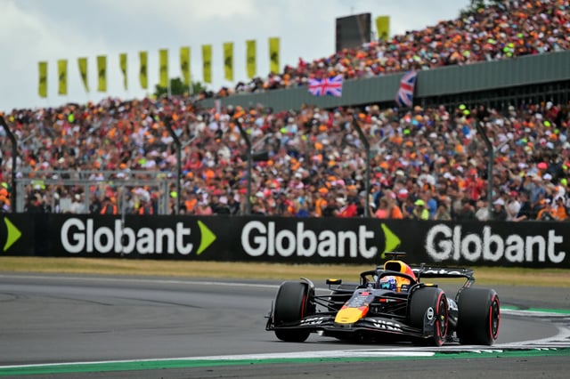 Red Bull Racing&#39;s Dutch driver Max Verstappen takes part in the qualifying session ahead of the Formula One British Grand Prix at the Silverstone motor racing circuit in Silverstone, central England, on July 5, 2025.