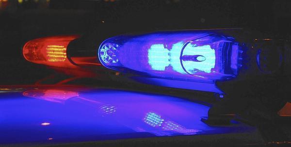 File photo of police lights