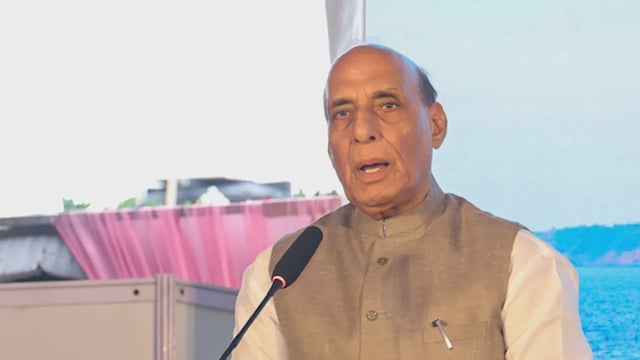 Defence Minister Rajnath Singh (photo:ddnews.gov.in)