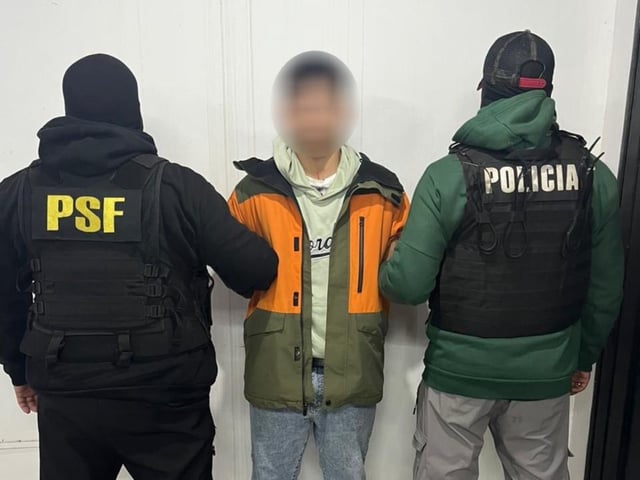 Mirko Nicolás "Mirko Yedro" Benítez, de 18 años, detenido acusado de ser parte de la "Banda de los Menores" de Rosario.