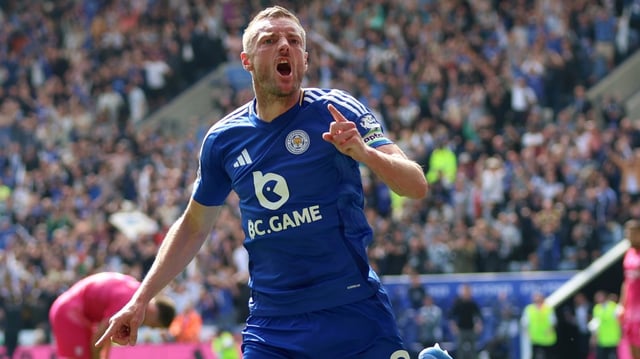 Vardy, who has left Leicester City, has been linked with a move to Rangers