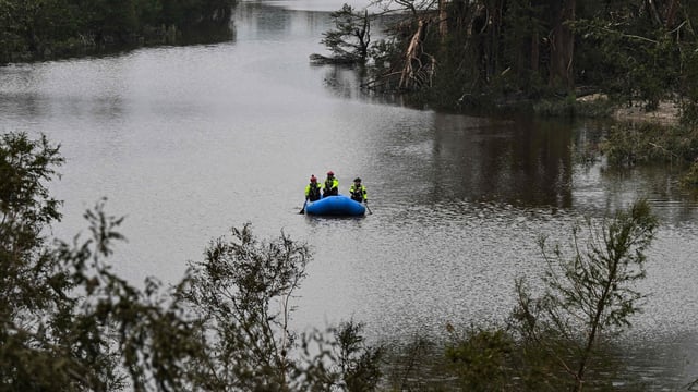 Chantal, which was a tropical storm, became a tropical depression on Sunday morning after it moved over land.