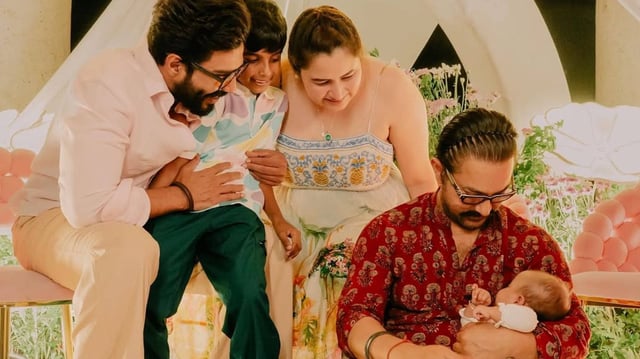 Aamir Khan attended Vishnu Vishal- Jwala Gutta’s Daughter naming ceremony | Image: Instagram