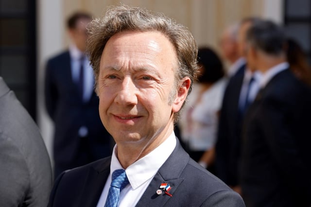 L'animateur Stéphane Bern à Monaco le 7 juin 2025