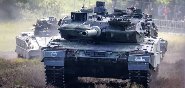 Leopard 2 der Bundeswehr: Künftig könnten bis zu 1.000 neue Exemplare angeschafft werden
