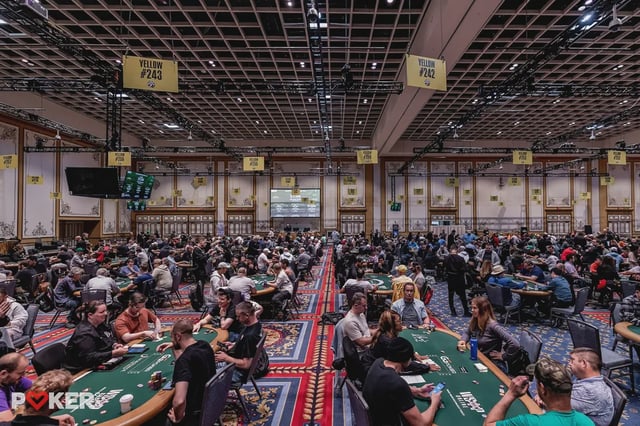 The WSOP Main Event has drawn a field of 9,143 entrants – with only Day 2D late registrants left to enter the fray.