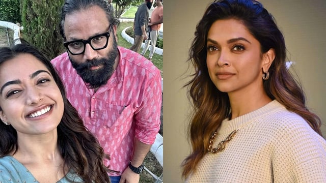 Rashmika Mandanna, Sandeep Reddy Vanga and Deepika Padukone