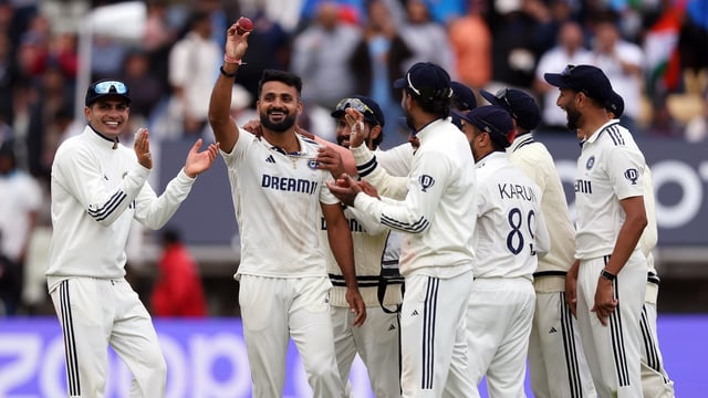 Akash Deep took 10 wickets in the match