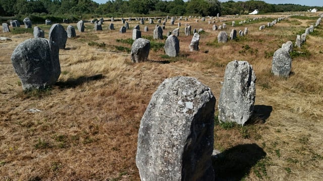Les Mégalithes de Carnac, le 4 juillet 2025 dans le Morbihan